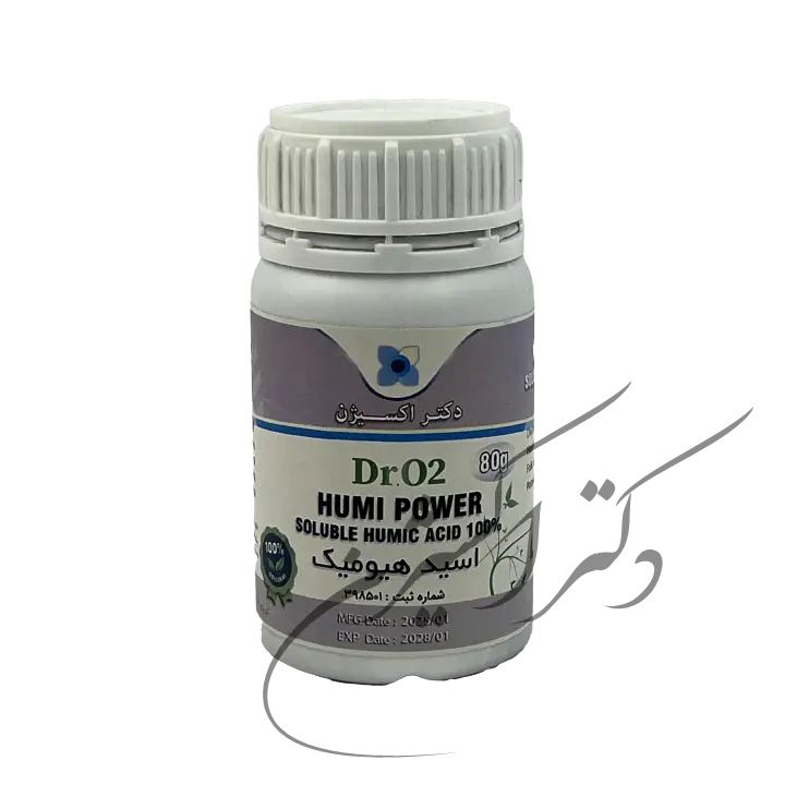 کود هیومیک اسید  دکتر اکسیژن قوطی 80 گرمی