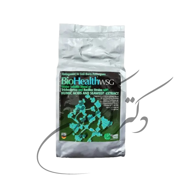کود هیومیک اسید بیوهلث بهمراه جلبک دریایی Biohealth WSG 1 کیلویی